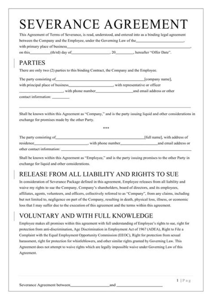 Do I get a severance if I get fired?