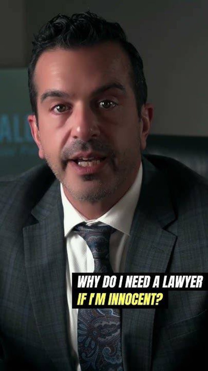 Do I need a lawyer if I am innocent?