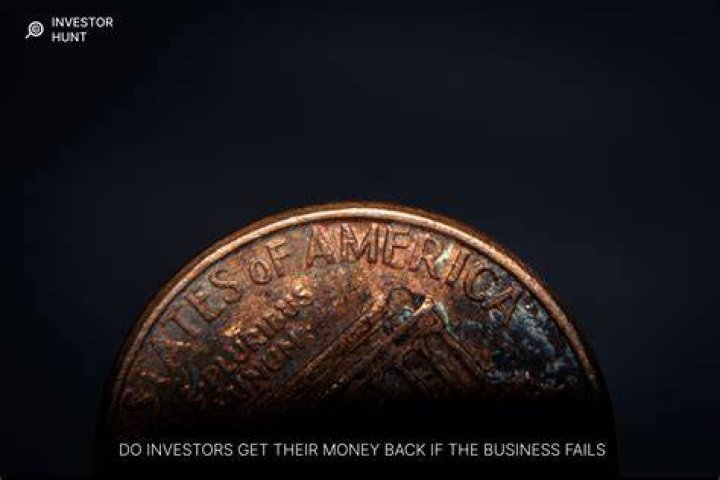 Do investors get their money back if the business fails?