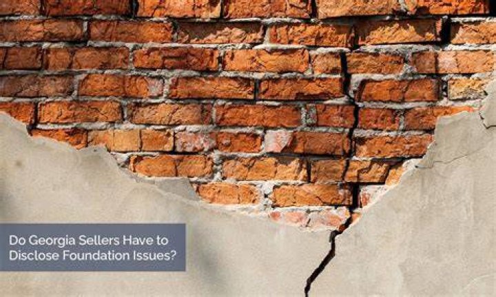 Do sellers have to disclose foundation issues?