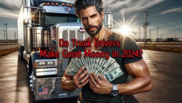Do truck drivers make good money?