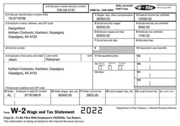 Do you attach W-2 to tax return?