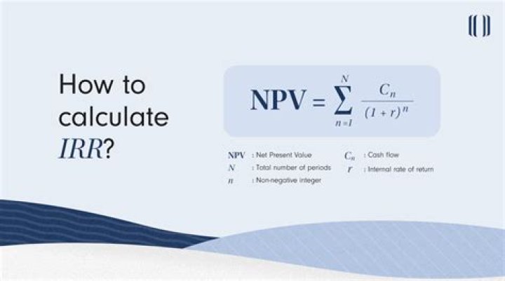 Do you calculate IRR with present value?