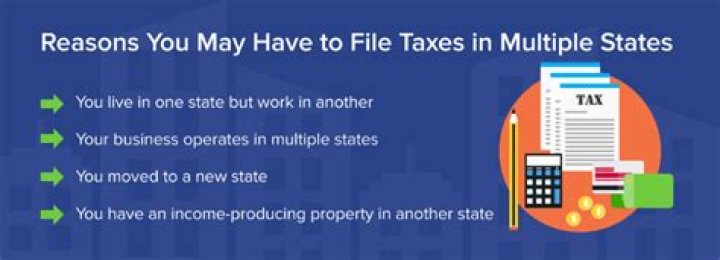 Do you have to pay taxes in two states if you work in another state?