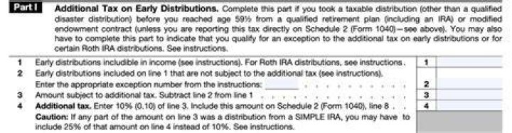 Do you have to pay taxes on early distributions from an IRA?