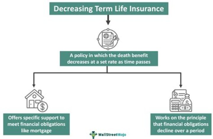 Does a decreasing term policy have a decreasing premium?