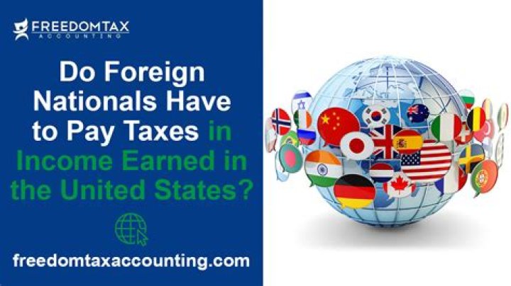 Does a foreign national pay taxes?