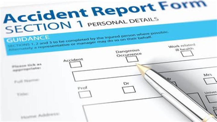 Does an accident report affect insurance?