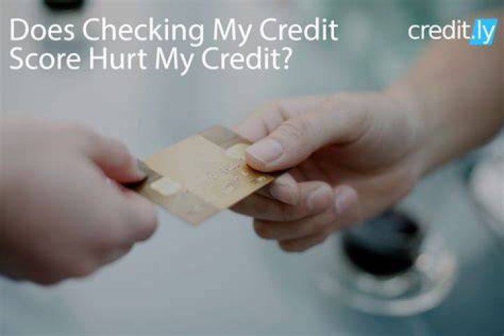 Does constantly checking your credit score hurt you?
