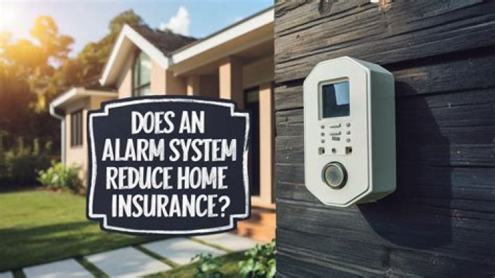 Does having an alarm system save on homeowners insurance?