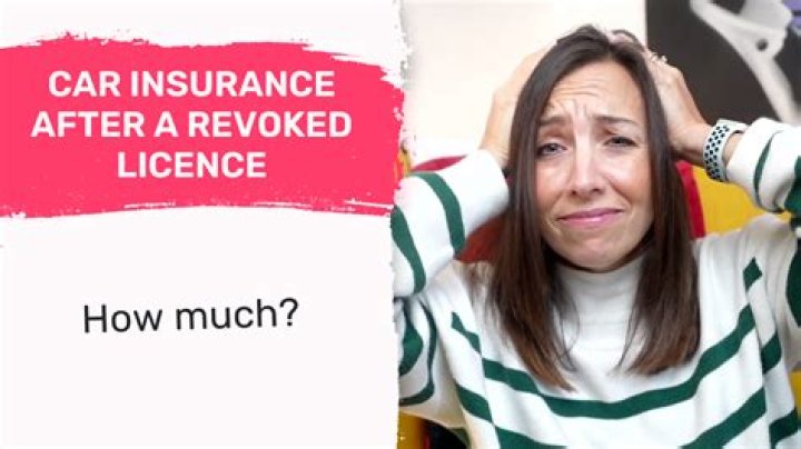 Does having Licence revoked affect insurance?