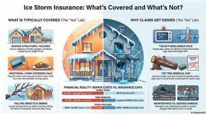 Does homeowners insurance cover ice storm damage?