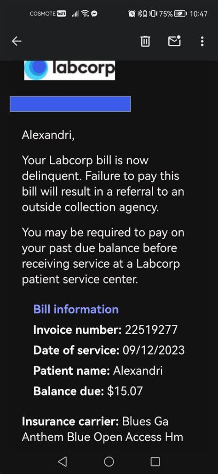Does LabCorp accept no insurance?