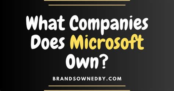Does Microsoft own IBM?