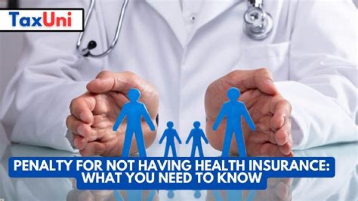 Does Ohio have a penalty for not having health insurance?