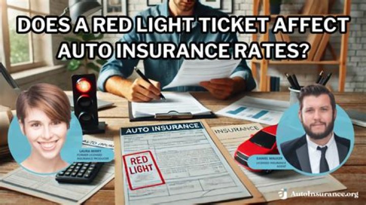 Does red light ticket affect insurance in NY?