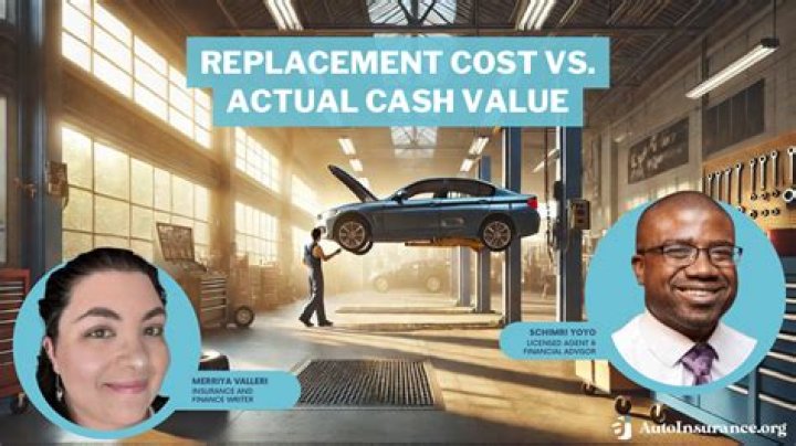 Does replacement cost include taxes?