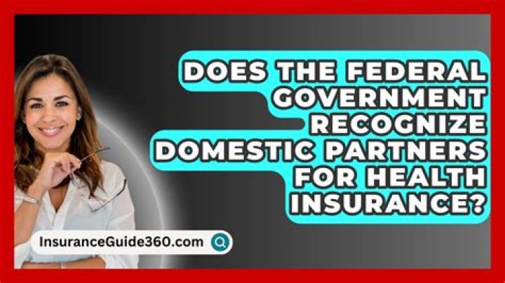 Does the federal government recognize domestic partners?