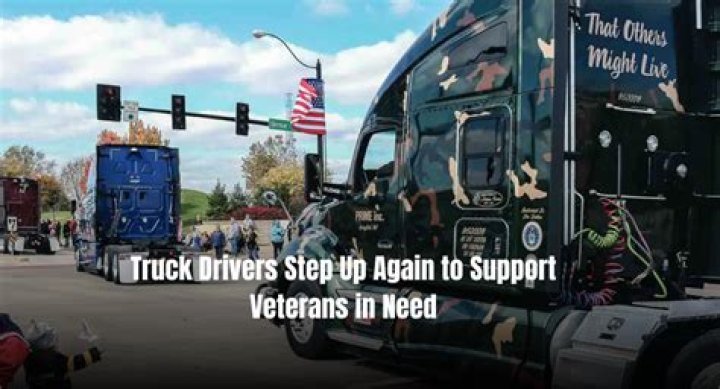 Does the military need truck drivers?