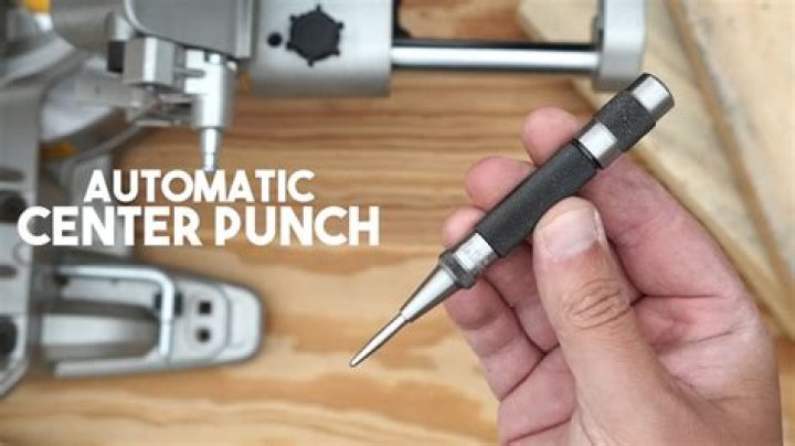 For what purposes can a Centre punch be used?
