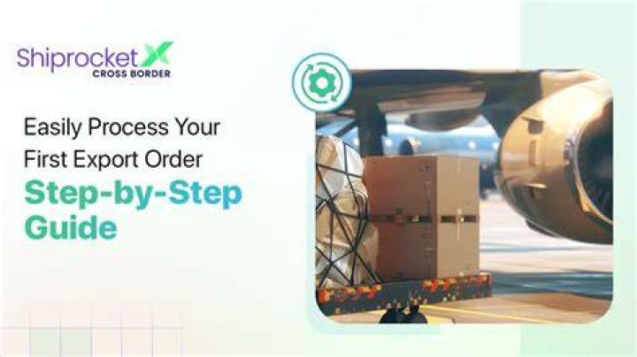 How an export order is processed?