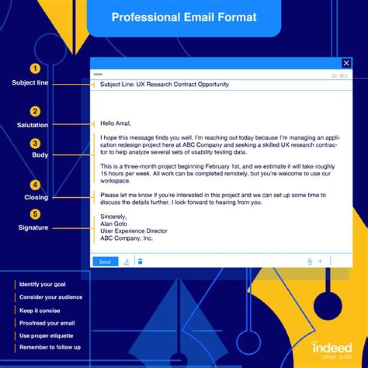 How are emails professional?