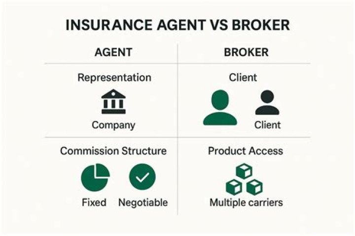 How are insurance agents and brokers similar?