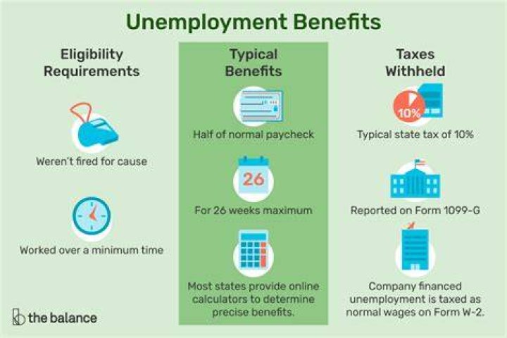 How are unemployment benefits usually taxed in the US?