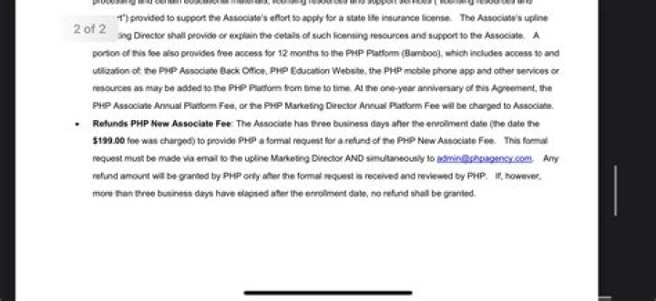 How can I get refund from PHP Agency?