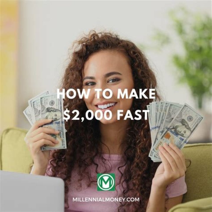 How can I make 2000 dollars in a month?