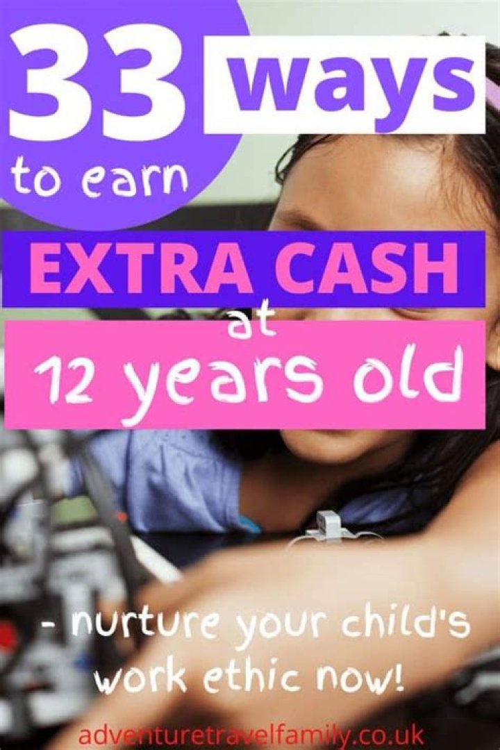 How can I make money as a 12 year old?