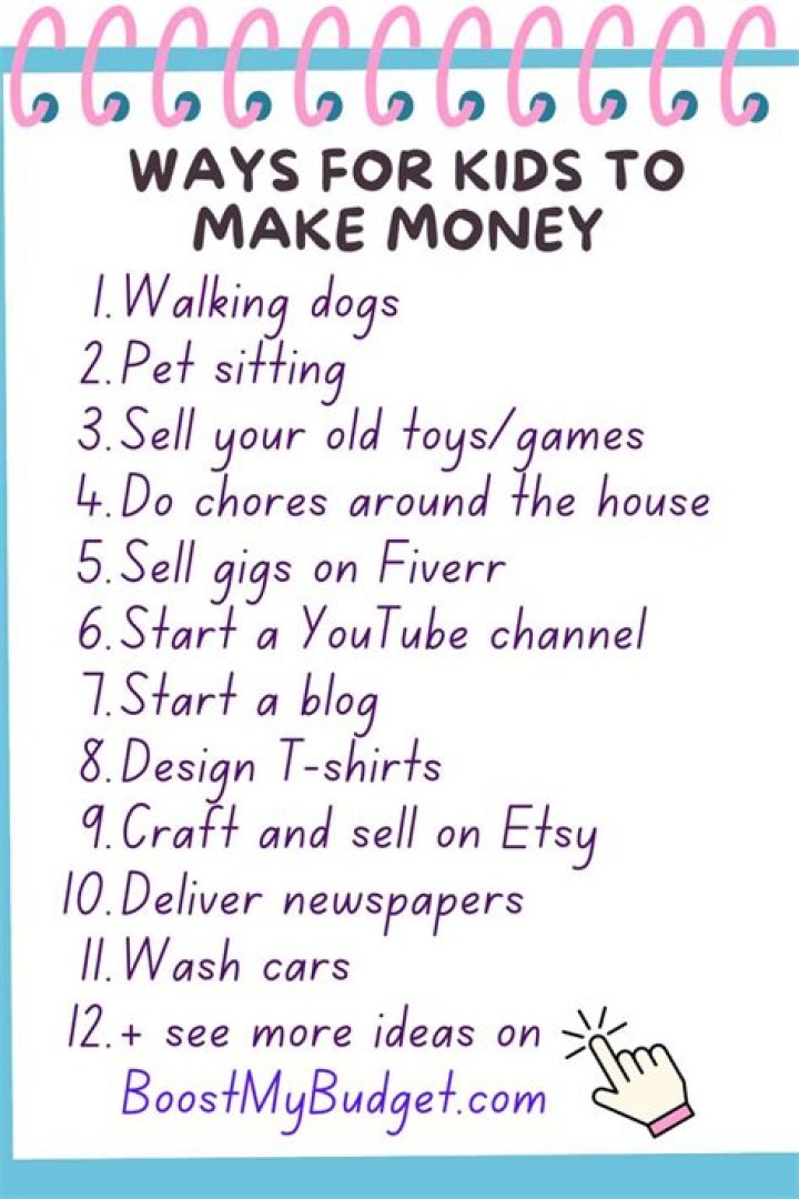 How can I make money at age 6?