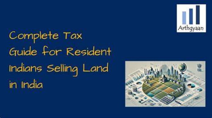 How can I save my tax if I sell land in India?