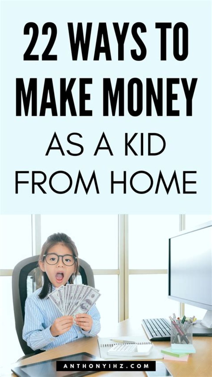 How can kids make money fast in school?