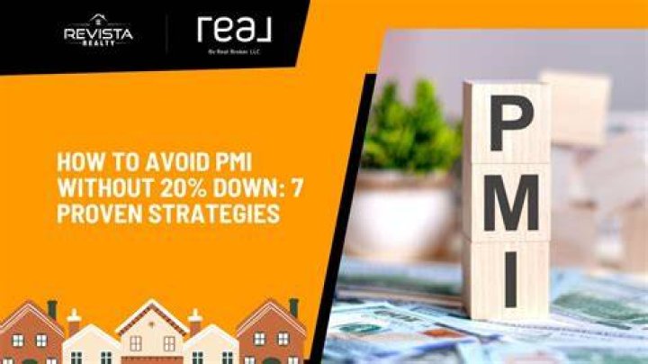 How can you avoid PMI without 20 down?