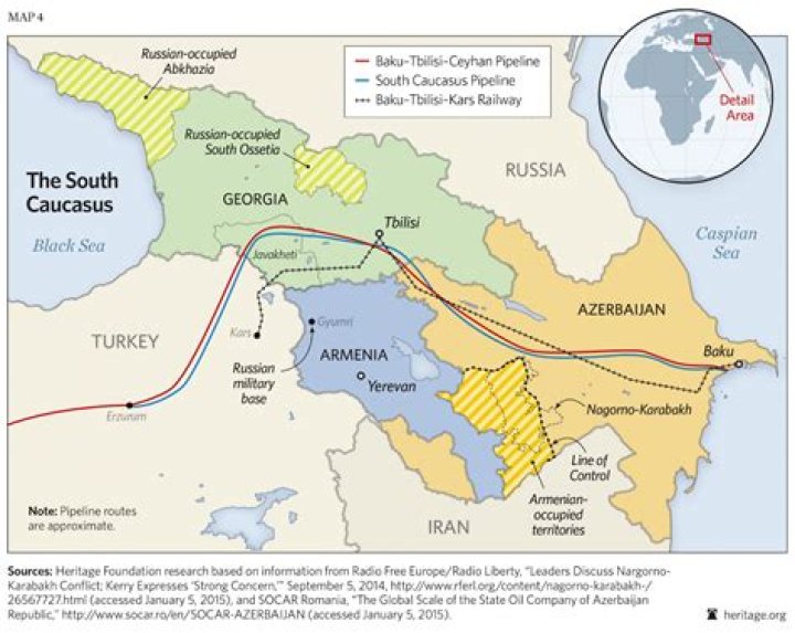 How did Armenia Azerbaijan conflict end?
