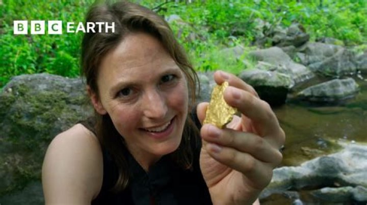 How did gold get in the mountains?