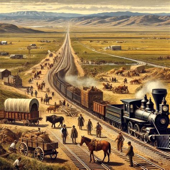 How did railroads impact American industry?