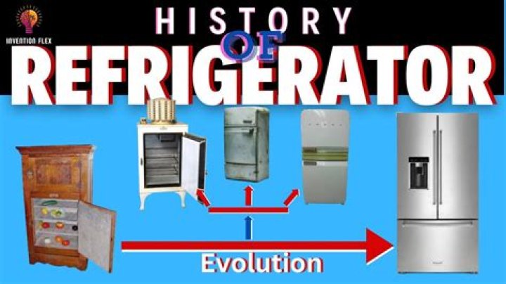How did the refrigerator evolve?