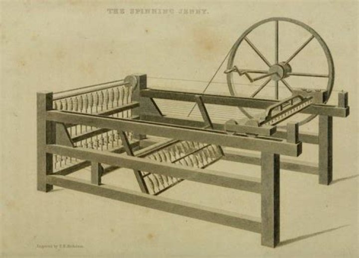 How did the spinning jenny improve industry?