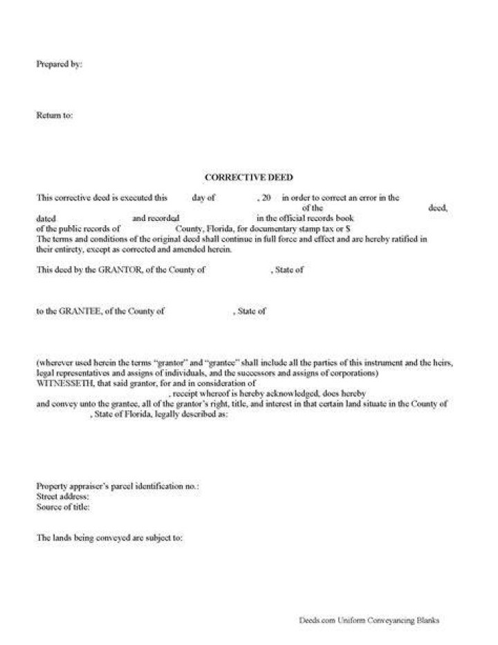 How do I add someone to my deed in Florida?