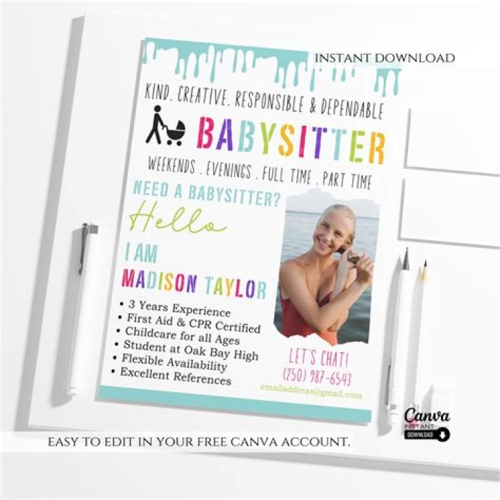 How do I advertise my babysitter?
