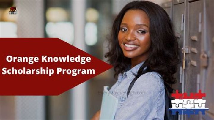 How do I apply for the Orange knowledge scholarship?