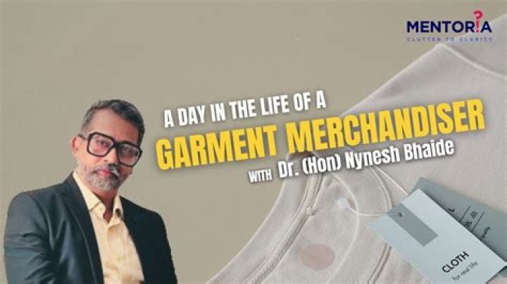 How do I become a garment merchandiser?