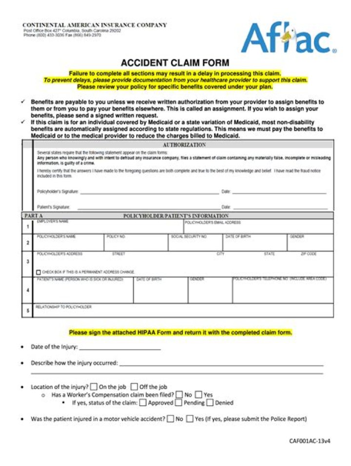 How do I cancel my Aflac accident policy online?