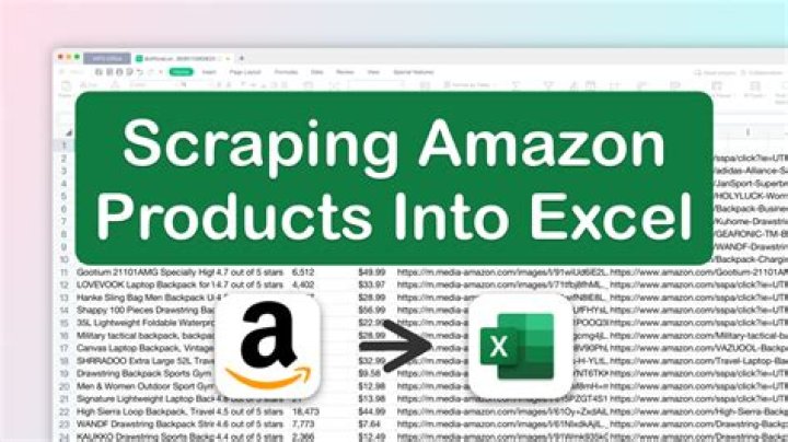 How do I extract data from Amazon website?
