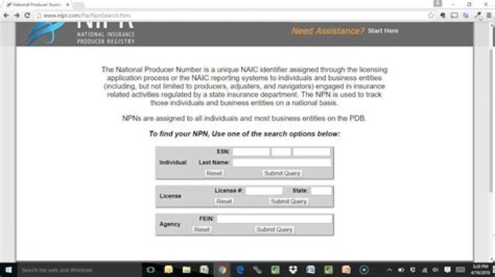 How do I get a NPN number?