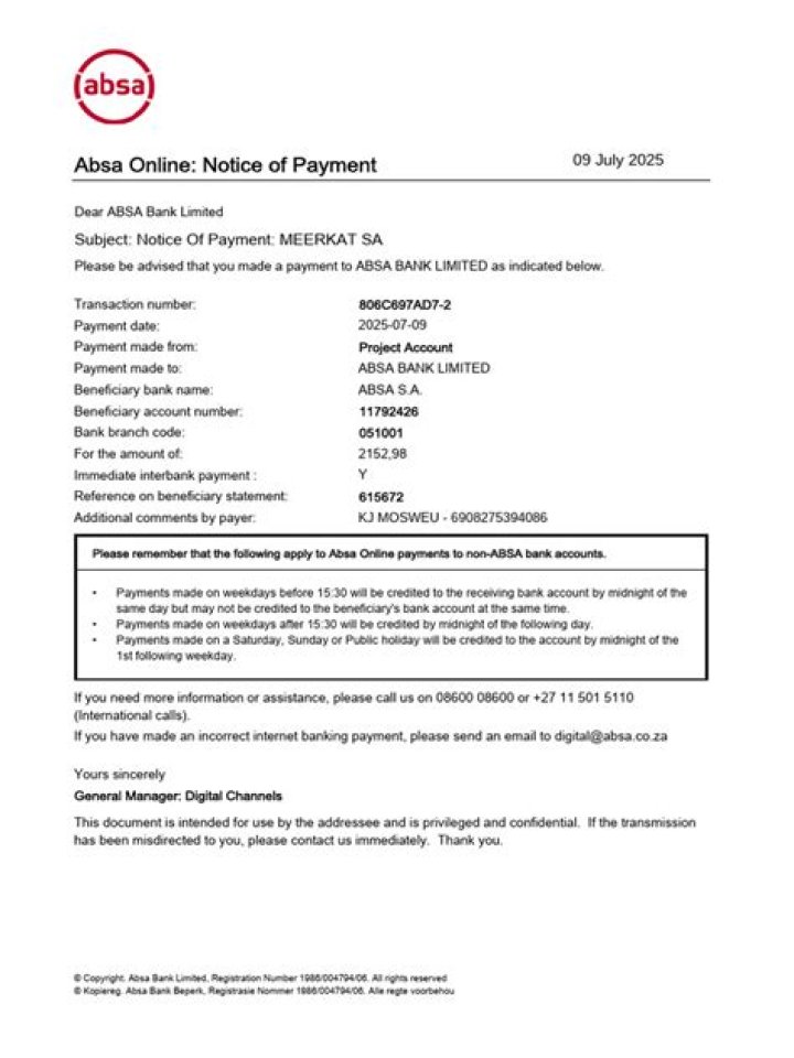 How do I get my Absa tax certificate online?