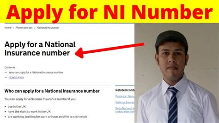 How do I get my first NI number?