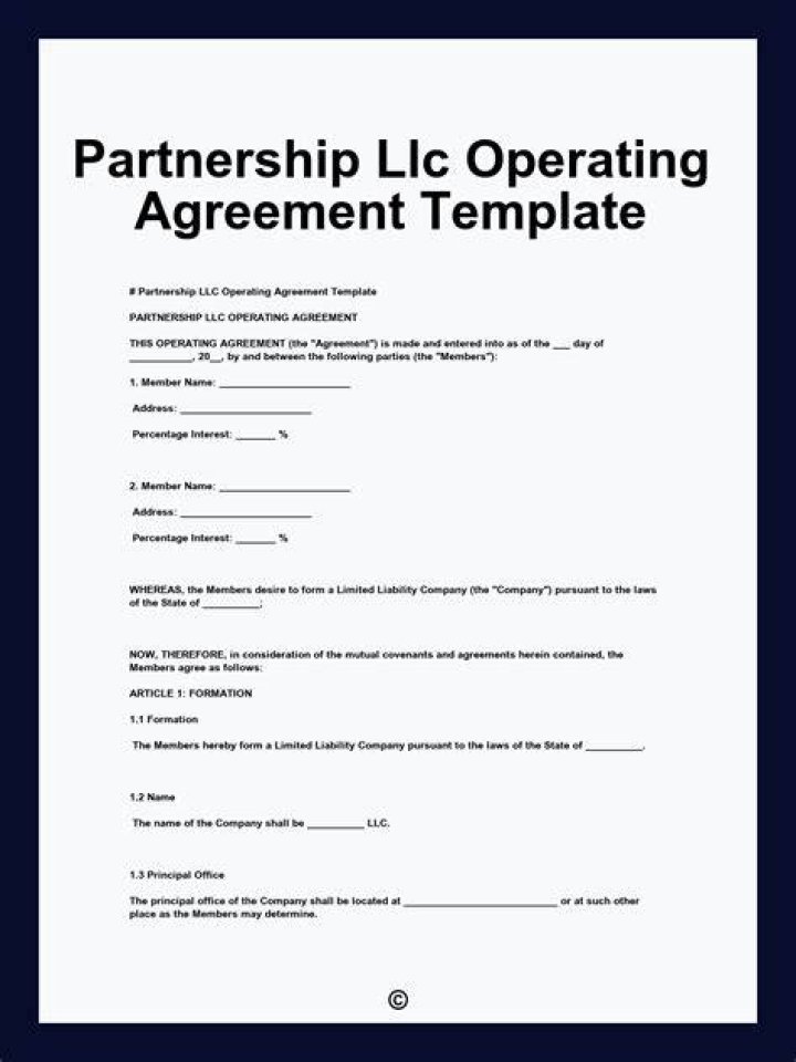 How do I leave a partnership LLC?